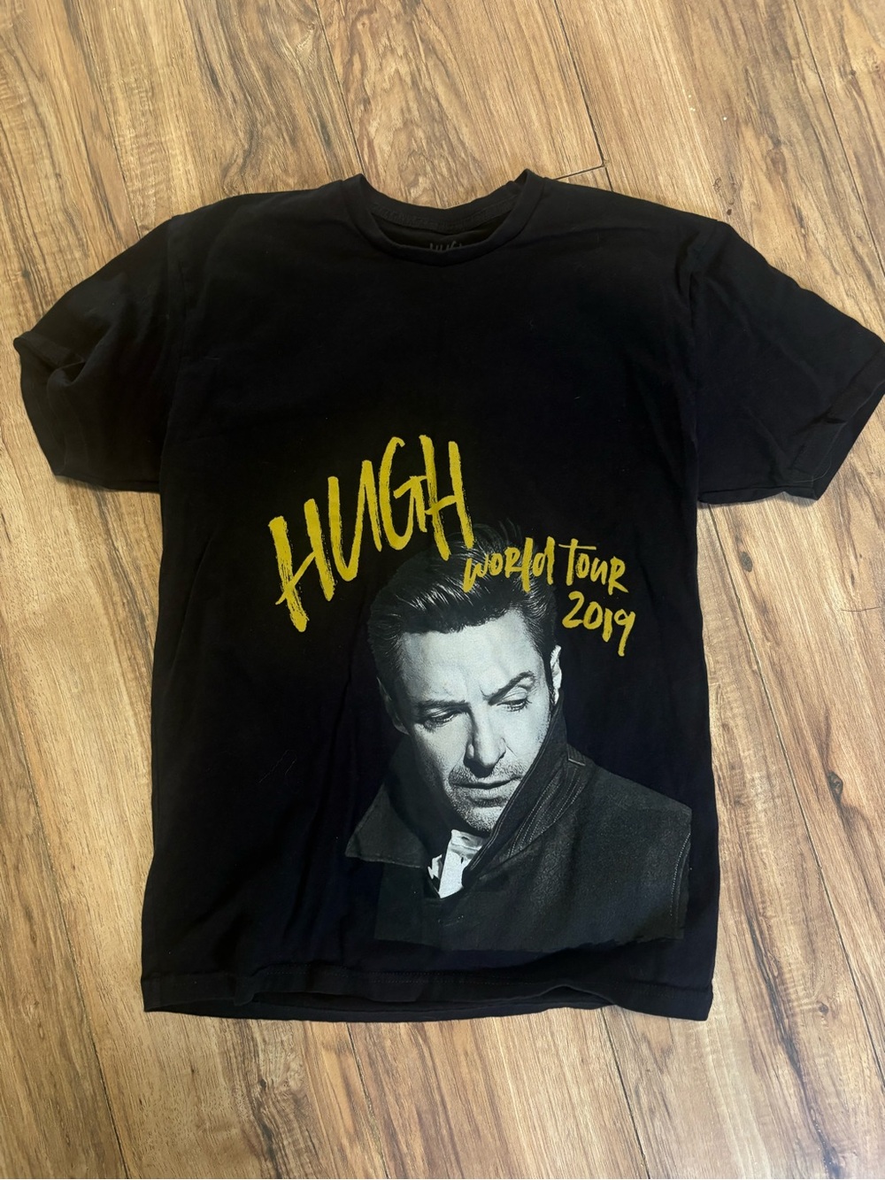 Official Hugh Jackman The Man. The Music. The Show. World Tour 2019 concert tee
